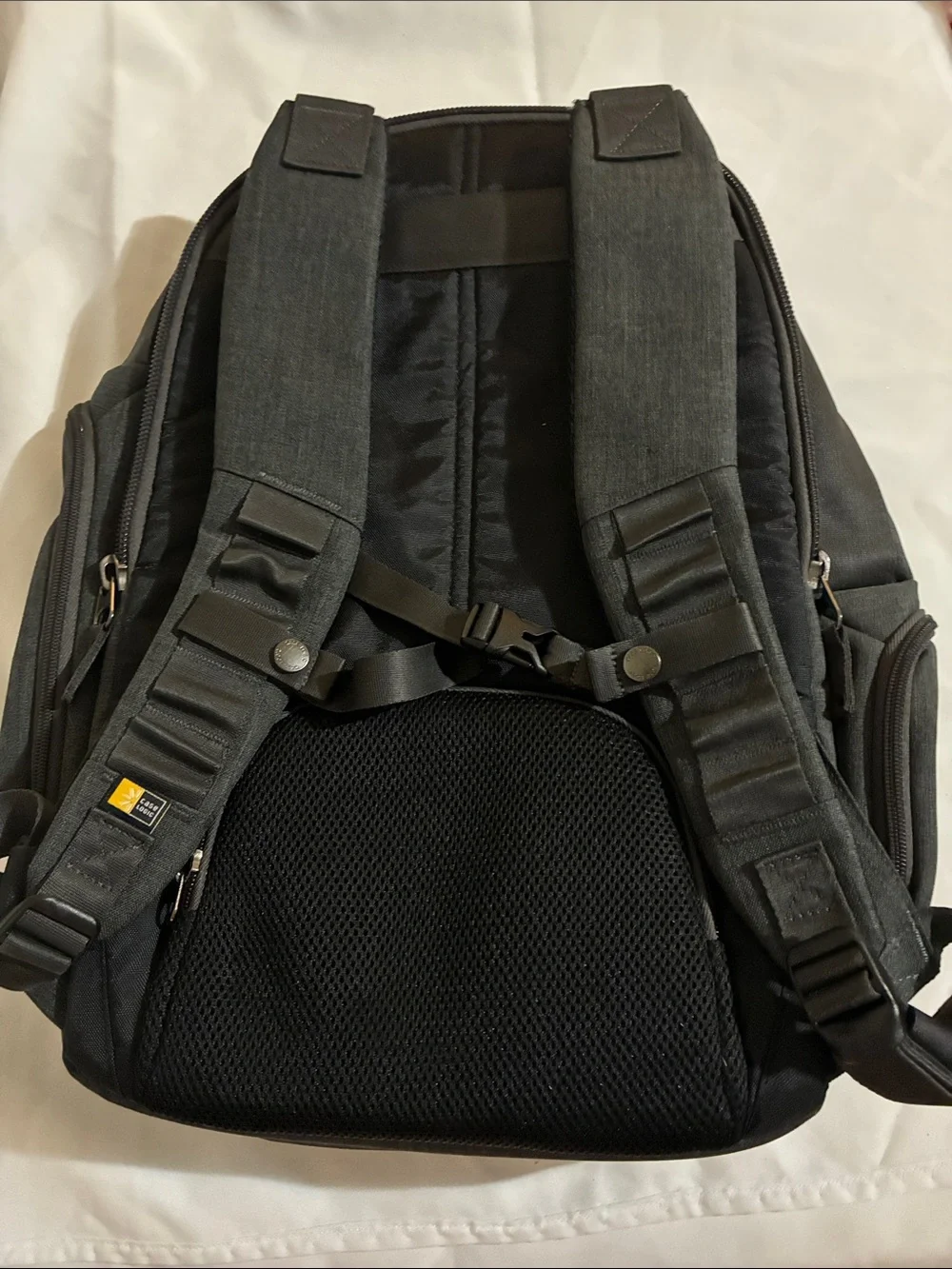 Black Men's Laptop Backpack